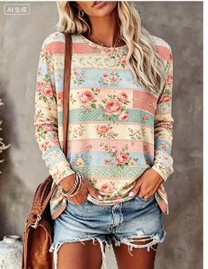 Women Long Sleeve T‑Shirt Past - đánh giá và giá T-Shirts