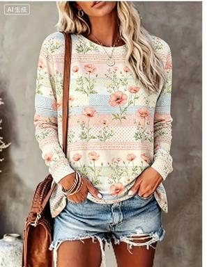 Women Long Sleeve T‑Shirt Past - đánh giá và giá T-Shirts