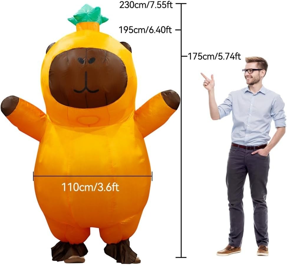 Capybara Inflatable Costume Ad - đánh giá và giá Suits