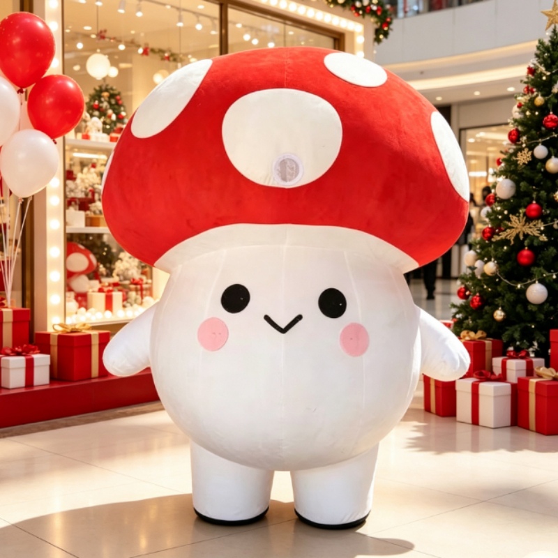 Cute Mushroom Inflatable Masco - đánh giá và giá Suits