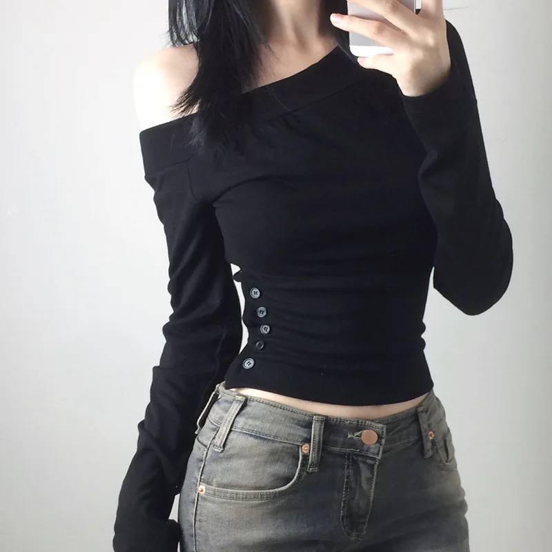 Y2K Vintage Pleated Button T-S - đánh giá và giá Shirts